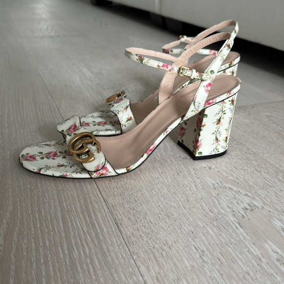 Gucci Marmont Block Heel Sandal - Picture 4 of 5